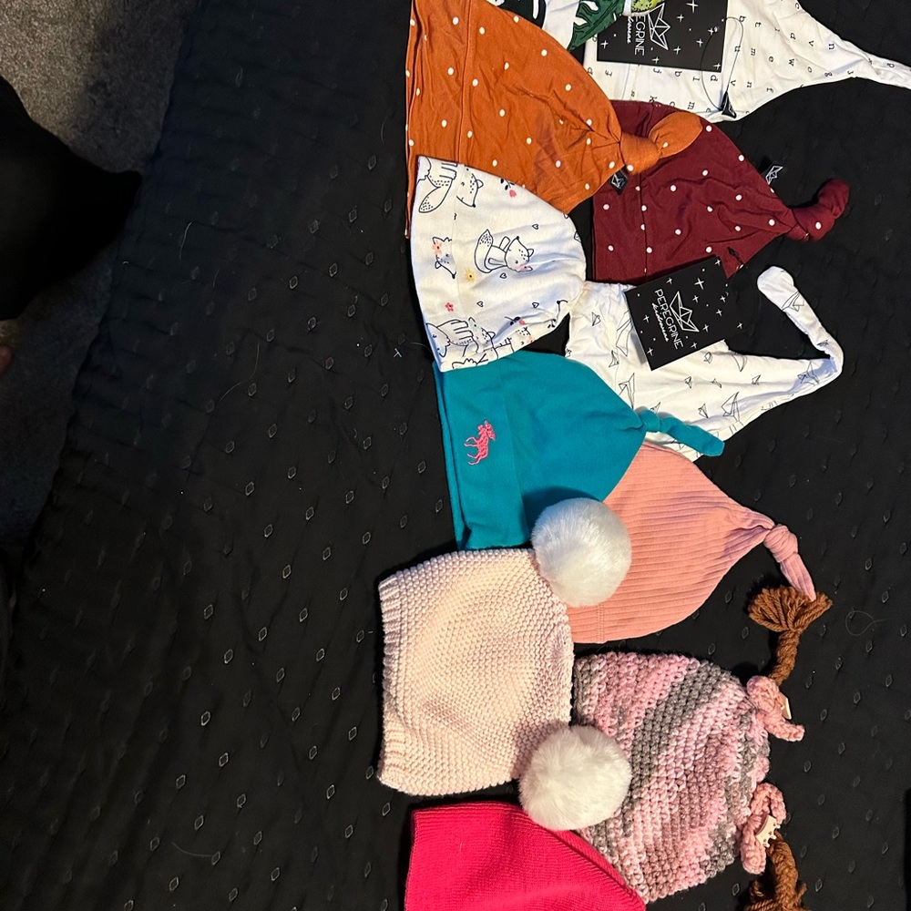 Colorful Kids Beanie Set